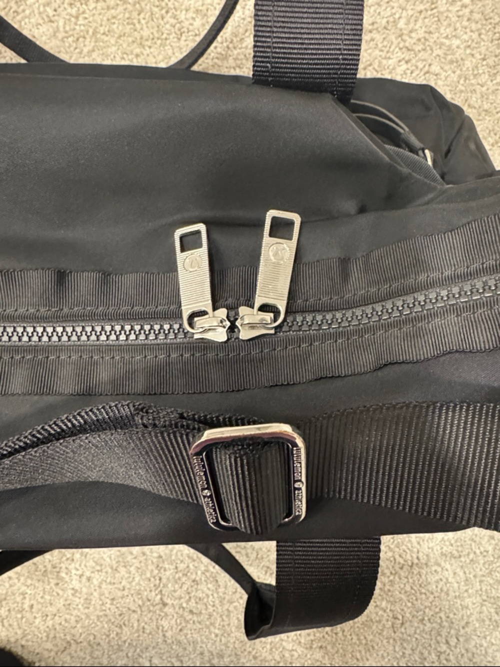 lululemon athletica Black Travel Duffel Bag - Picture 2 of 4